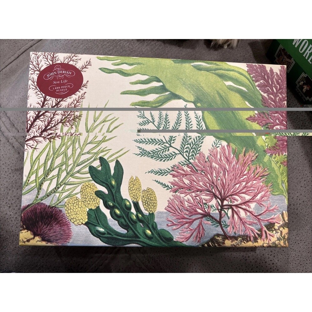 John Derian Jigsaw Puzzle : SEA LIFE  1000-Piece  Paper Goods